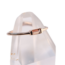 Load image into Gallery viewer, andalusite baguette stacking ring
