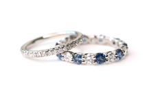 Load image into Gallery viewer, micropave diamond eternity band
